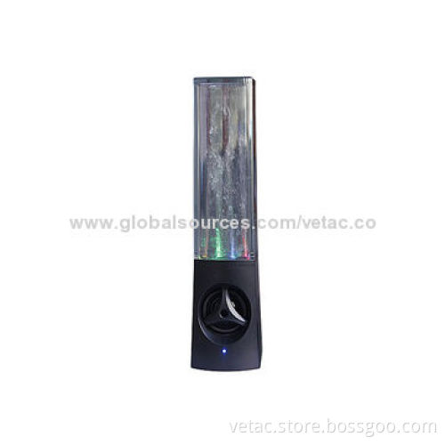 Bluetooth Speaker with Music Fountain and Color LED Light